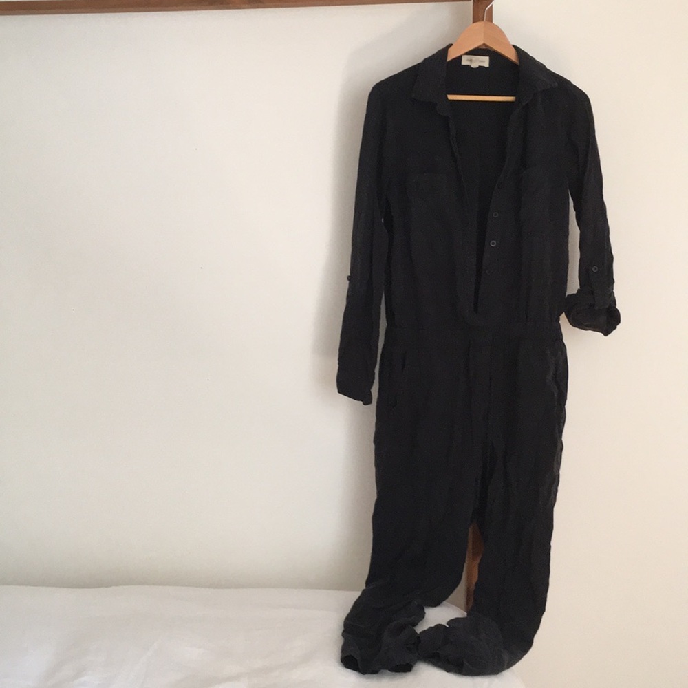 Black Anthropologie jumpsuit